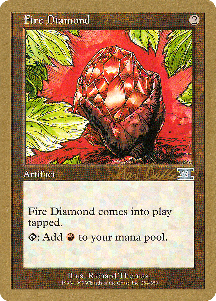 Fire Diamond (Retro) (kb284) - World Championship Decks 1999