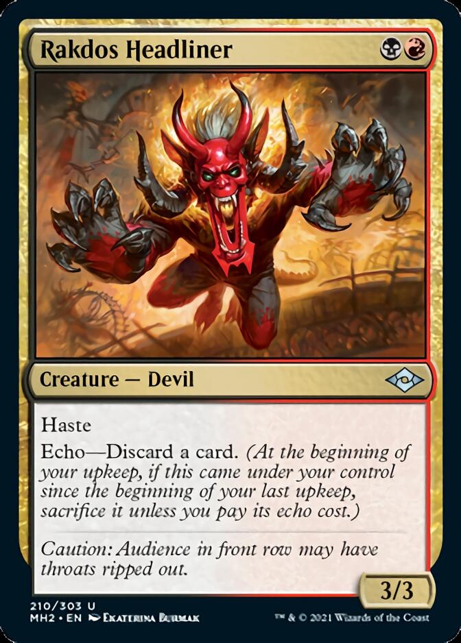 Rakdos Headliner [Modern Horizons 2] | Silver Goblin