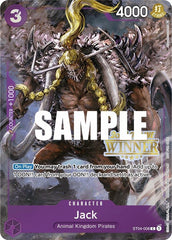 Jack (Offline Regional 2023) [Winner] [One Piece Promotion Cards] | Silver Goblin