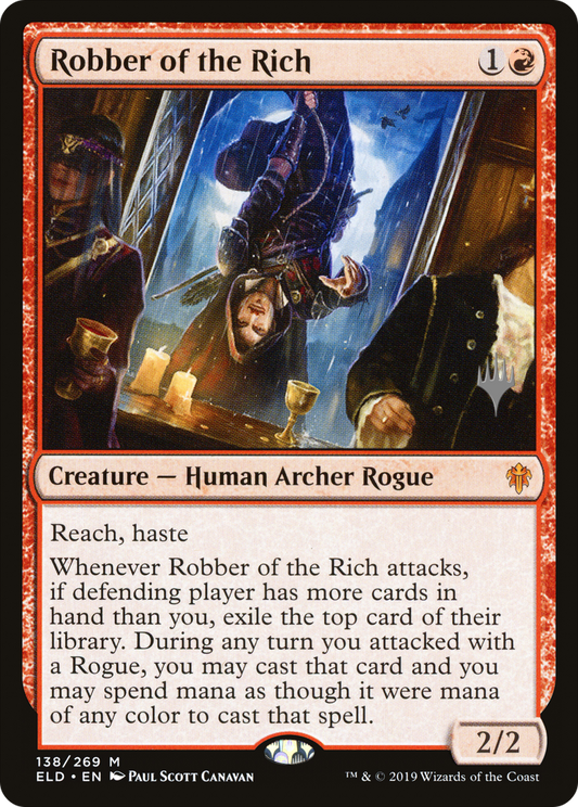 Robber of the Rich (Promo Pack) [Throne of Eldraine Promos] Foil