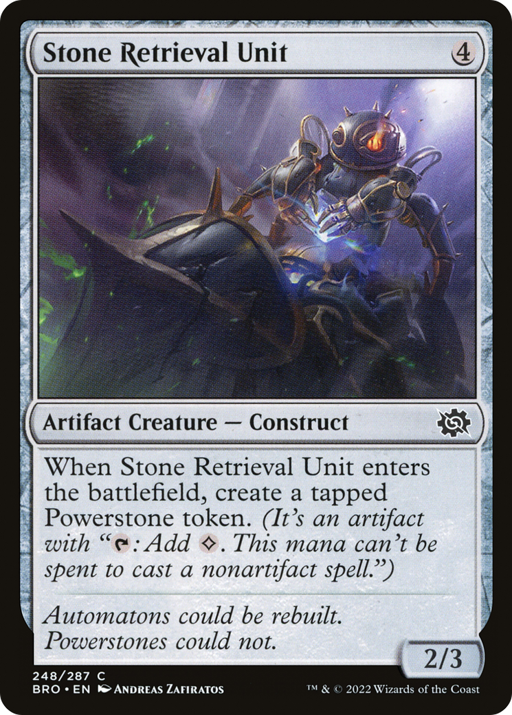Stone Retrieval Unit (248) Foil - The Brothers' War