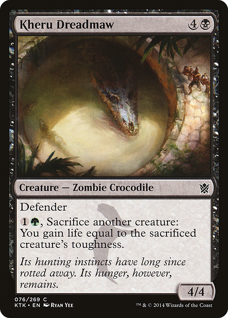 Kheru Dreadmaw (076) - Khans of Tarkir