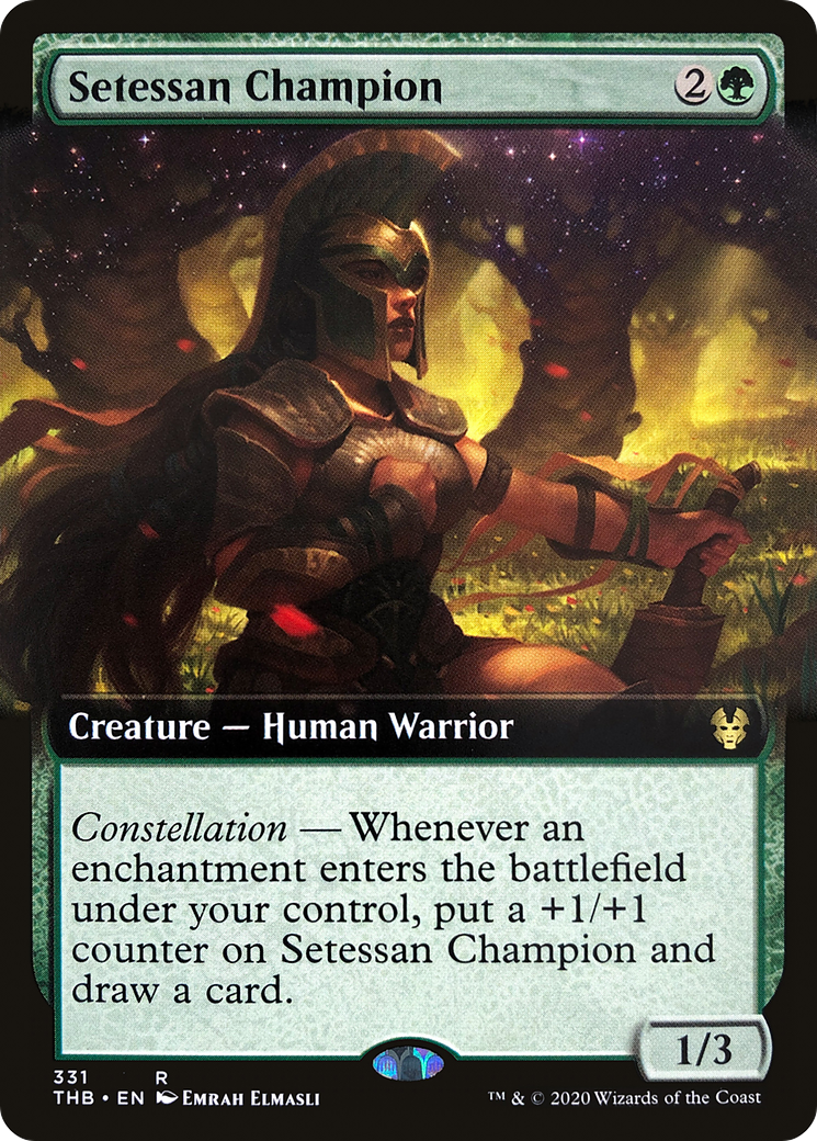 Setessan Champion (Extended Art) (331) - Theros Beyond Death