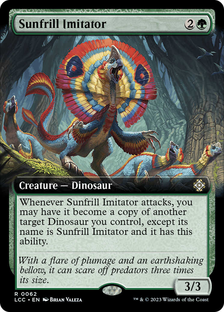 Sunfrill Imitator (Extended Art) [The Lost Caverns of Ixalan Commander] | Silver Goblin