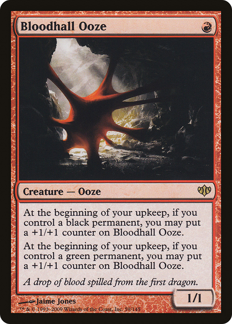 Bloodhall Ooze (059) Foil - Conflux