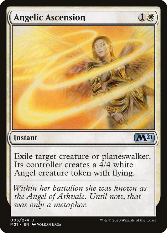 Angelic Ascension (003) Foil - Core Set 2021
