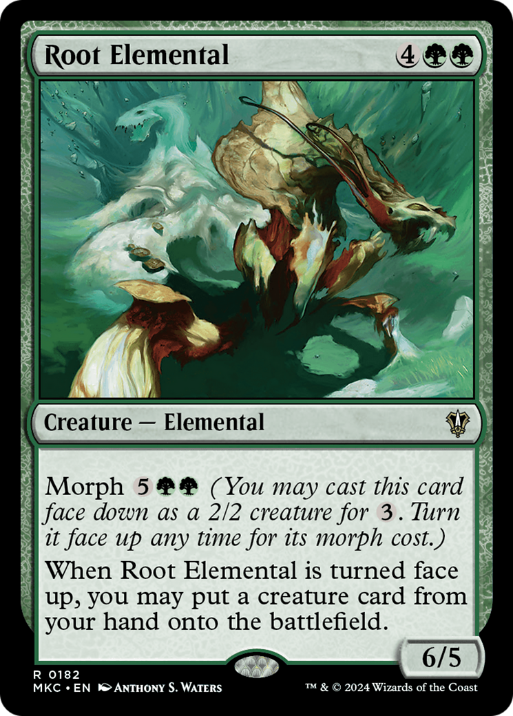 Root Elemental (182) - Murders at Karlov Manor Commander