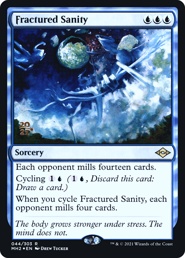 Fractured Sanity (44s) Foil - Modern Horizons 2 Promos