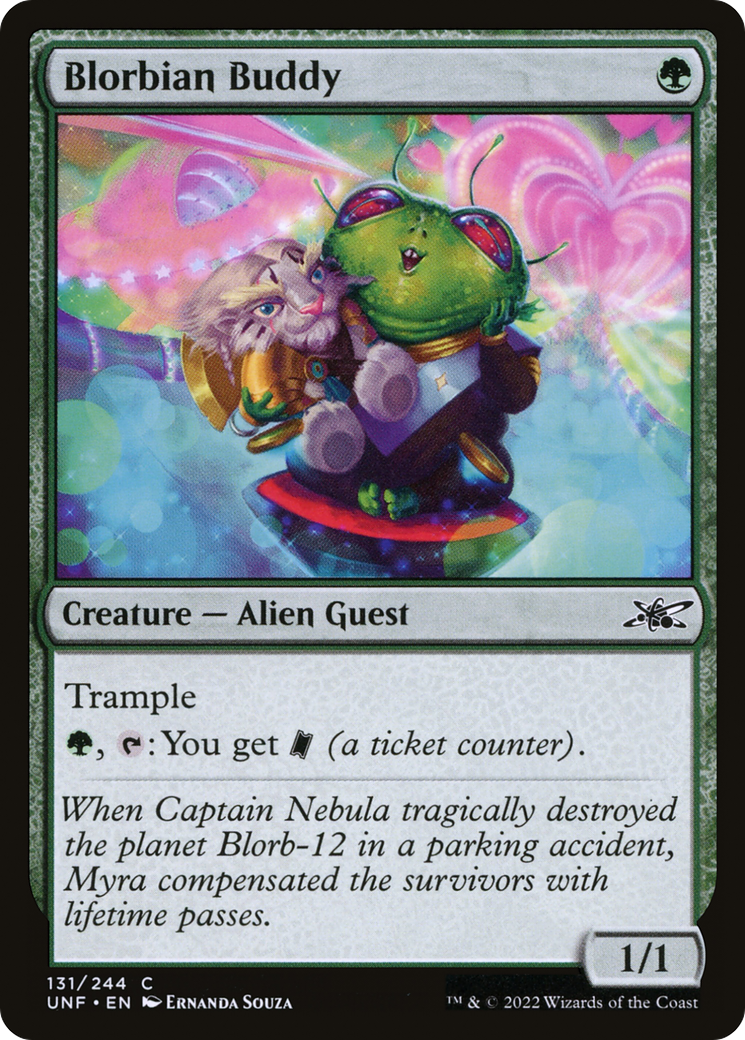 Blorbian Buddy (131) Foil - Unfinity