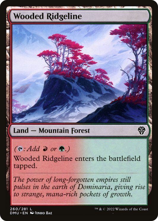 Wooded Ridgeline [Dominaria United] Foil