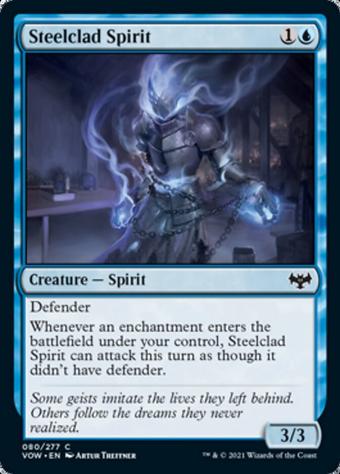 Steelclad Spirit [Innistrad: Crimson Vow] | Silver Goblin