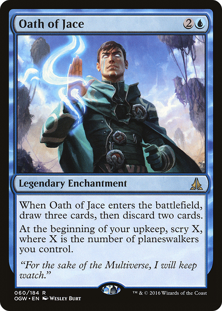 Oath of Jace (060) Foil - Oath of the Gatewatch