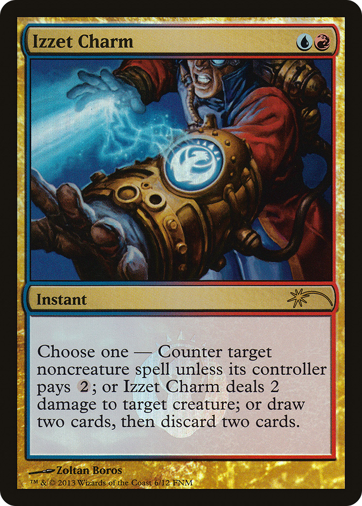 Izzet Charm (006) Foil - Friday Night Magic 2013