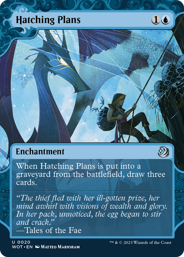 Hatching Plans (Showcase) (020) Foil - Wilds of Eldraine: Enchanting Tales