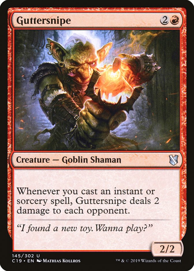 Guttersnipe [Commander 2019] | Silver Goblin