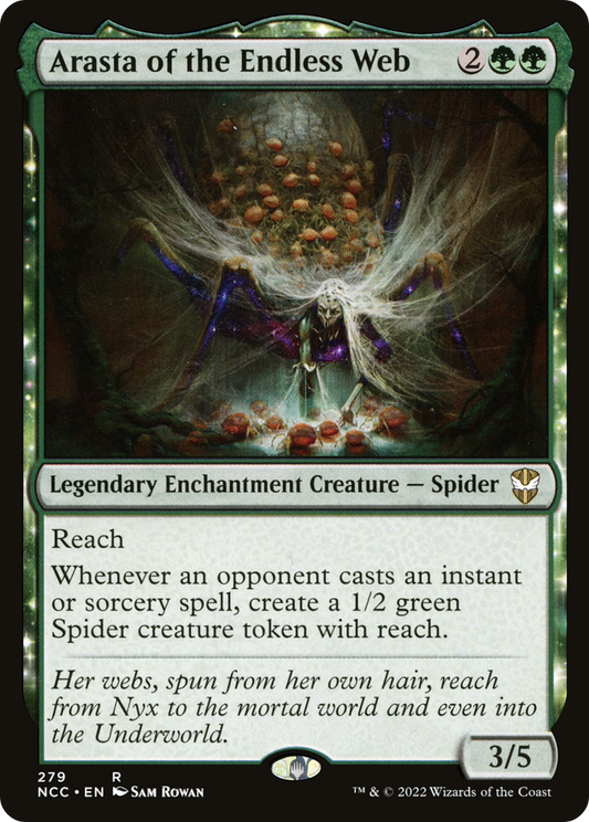 Arasta of the Endless Web (279) - New Capenna Commander