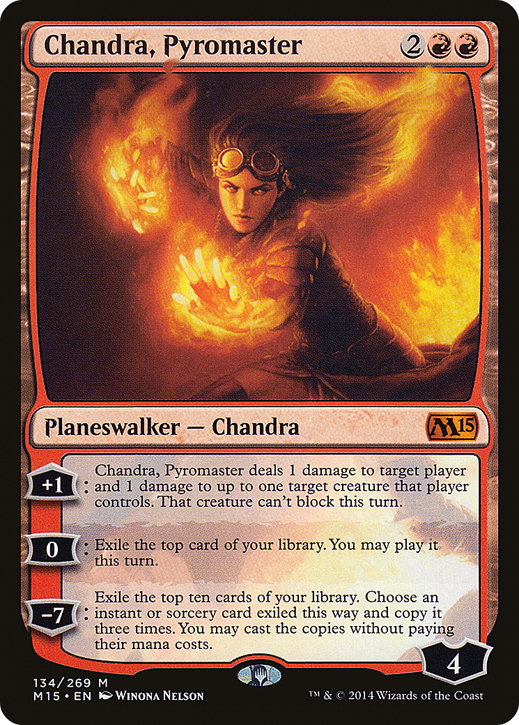Chandra, Pyromaster [Magic 2015] Foil