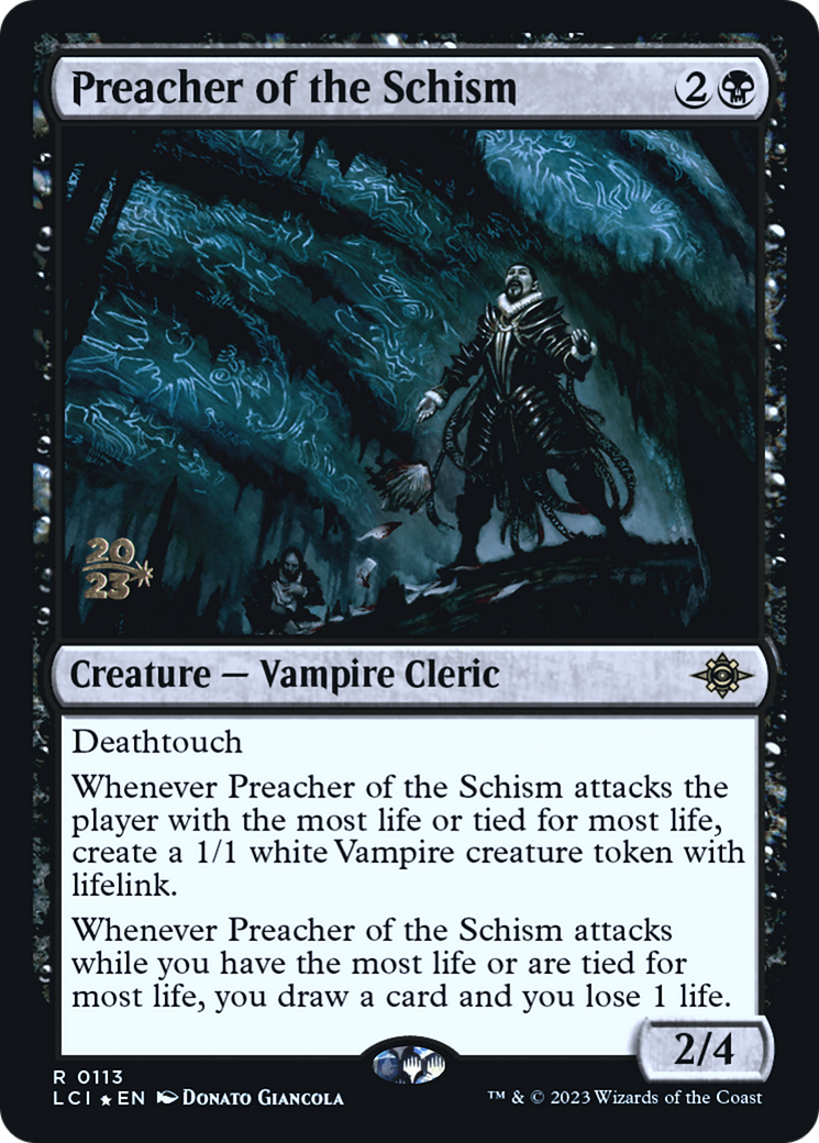 Preacher of the Schism (113) Foil - The Lost Caverns of Ixalan Promos
