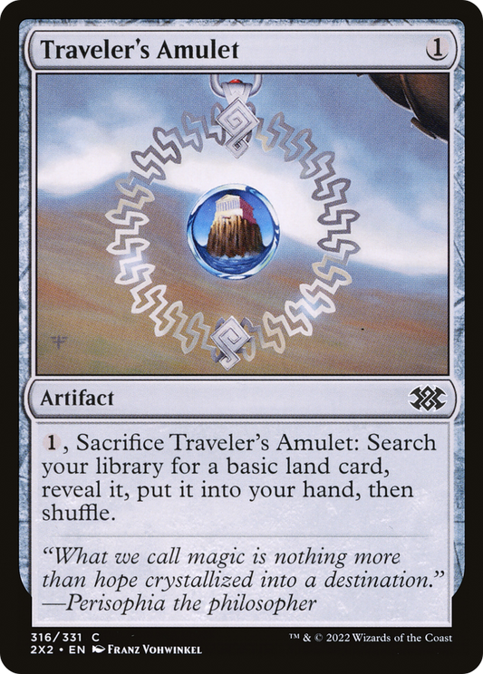 Traveler's Amulet [Double Masters 2022] Foil