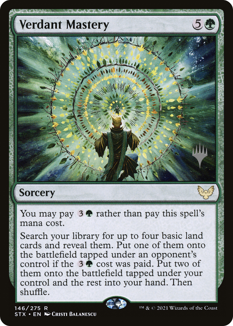 Verdant Mastery (146) - Strixhaven: School of Mages Promos