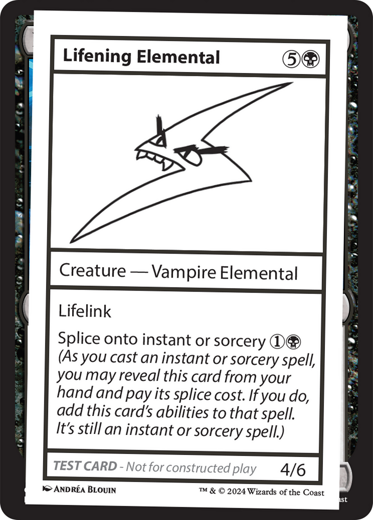 Lifening Elemental [Mystery Booster 2 Playtest Cards] | Silver Goblin