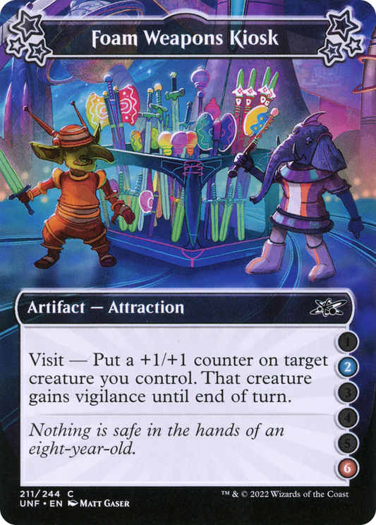 Foam Weapons Kiosk (211a) - Unfinity