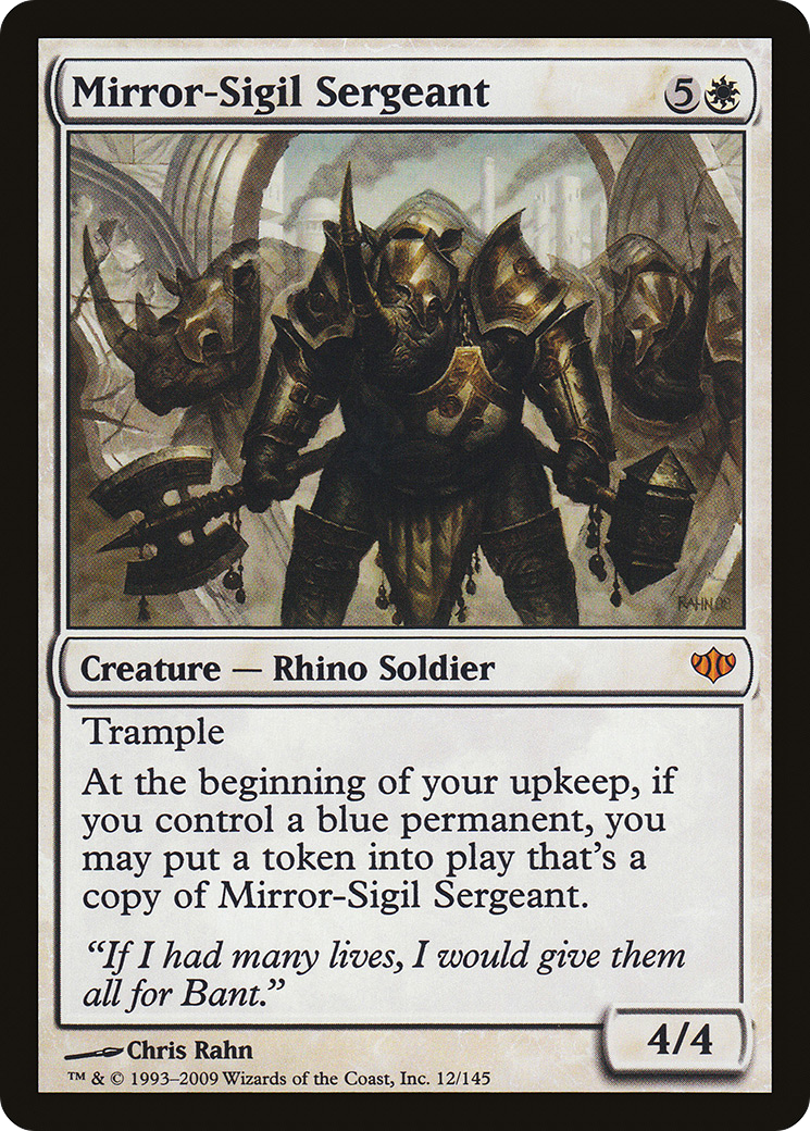 Mirror-Sigil Sergeant (012) - Conflux