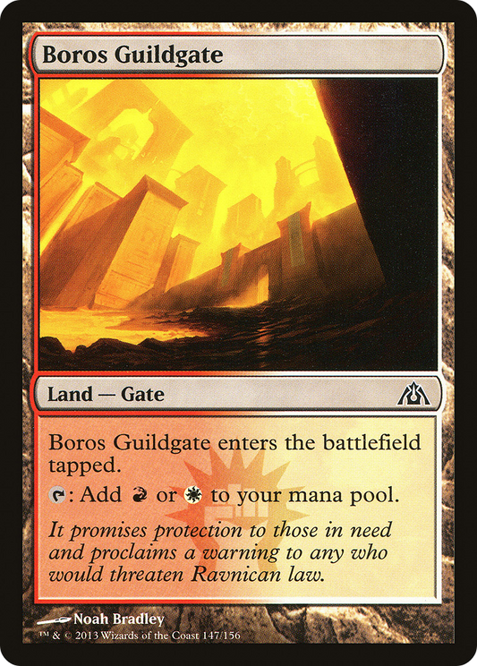 Boros Guildgate (147) Foil - Dragon's Maze