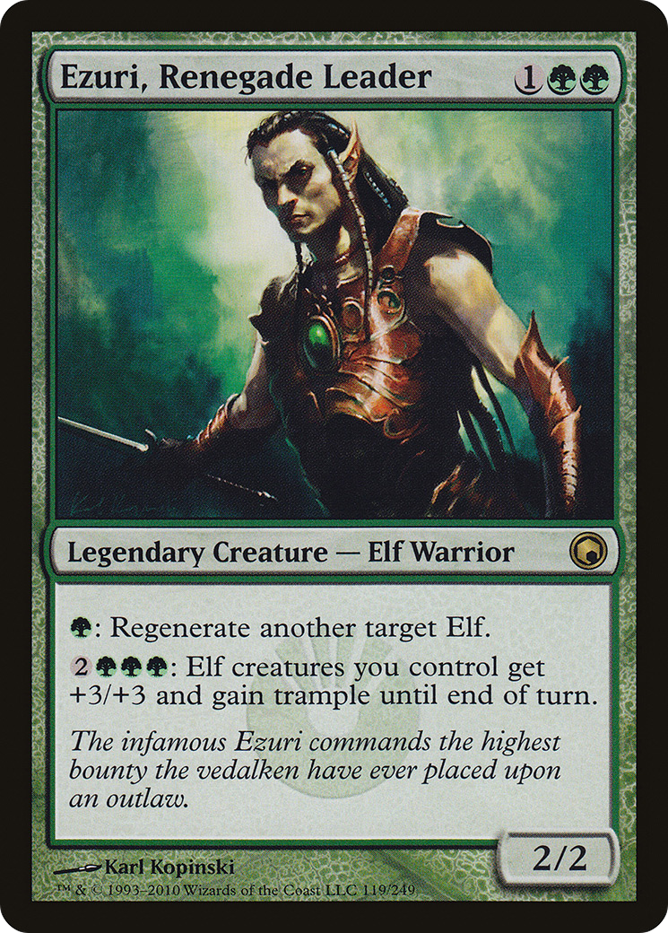 Ezuri, Renegade Leader (119) - Scars of Mirrodin