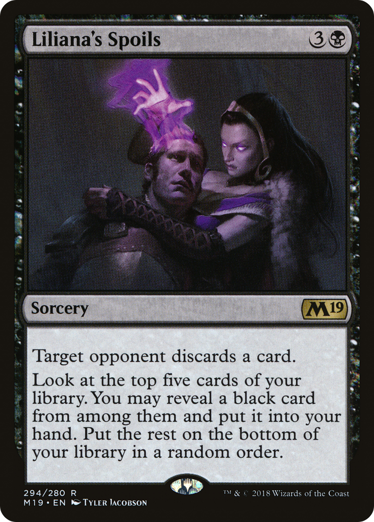 Liliana's Spoils (294) - Core Set 2019