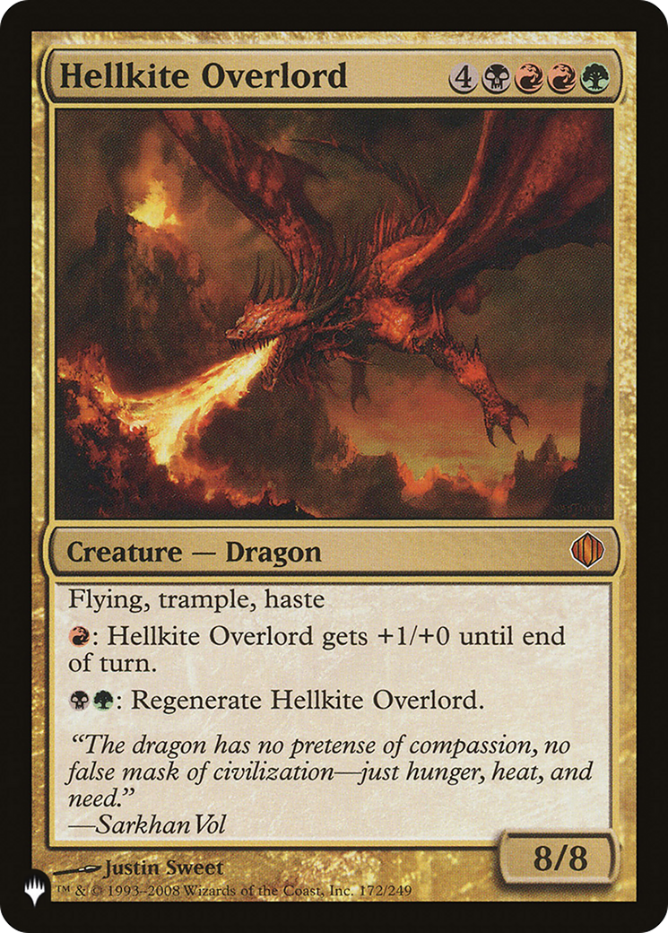 Hellkite Overlord (ALA-172) - The List