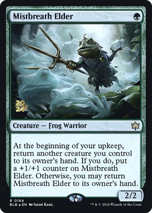 Mistbreath Elder [Bloomburrow Prerelease Promos]