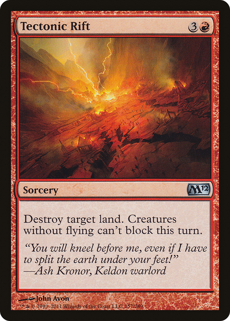Tectonic Rift (157) - Magic 2012