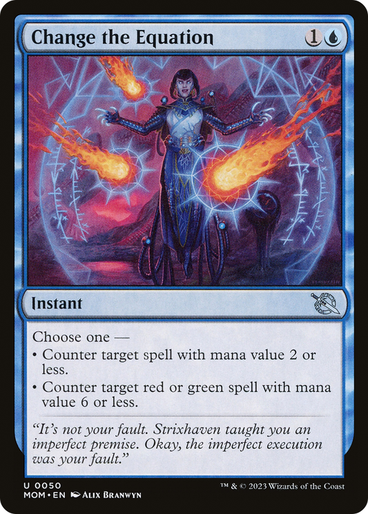 Change the Equation [March of the Machine] Foil