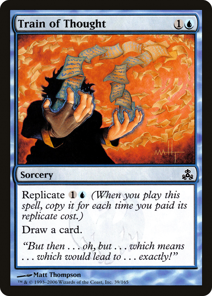 Train of Thought (039) Foil - Guildpact