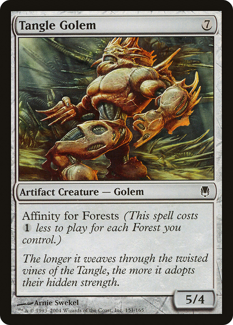 Tangle Golem (151) - Darksteel