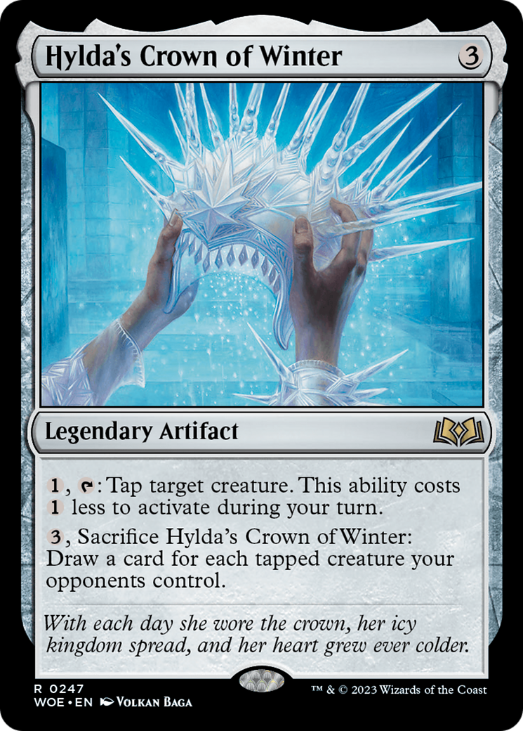 Hylda's Crown of Winter [Wilds of Eldraine] | Silver Goblin