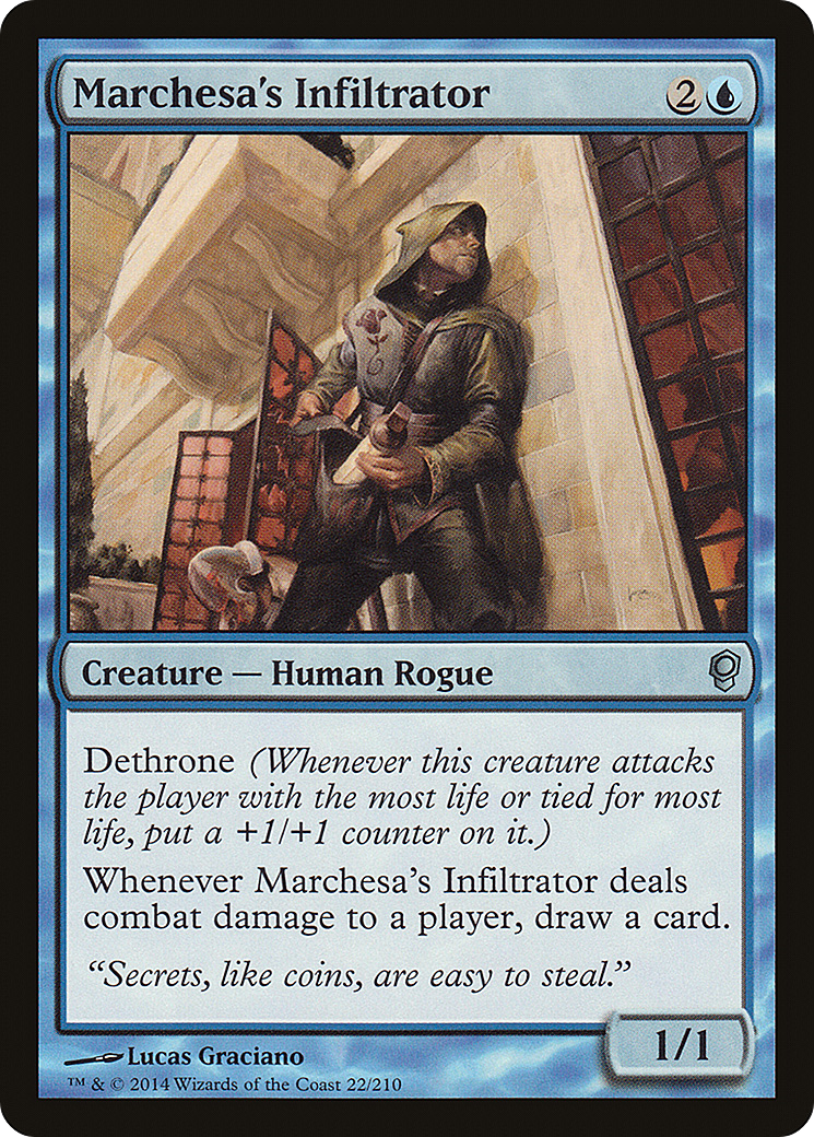 Marchesa's Infiltrator (022) Foil - Conspiracy