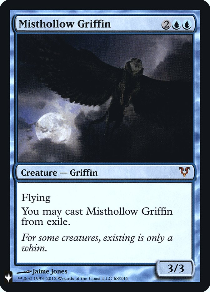 Misthollow Griffin [Mystery Booster] | Silver Goblin