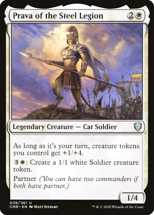 Prava of the Steel Legion [Commander Legends] Foil