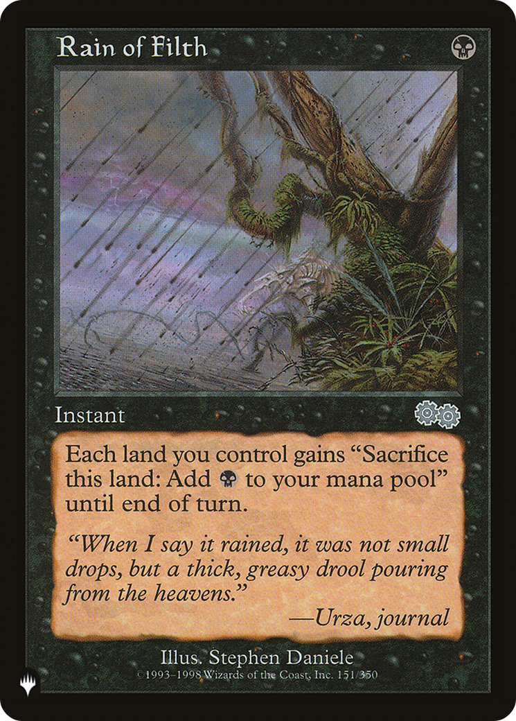 Rain of Filth (Retro) (USG-151) - The List