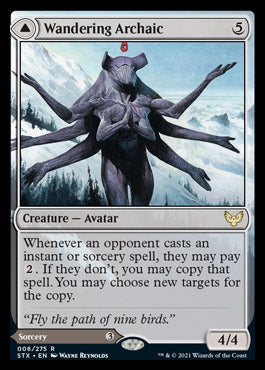 Wandering Archaic (006) Foil - Strixhaven: School of Mages
