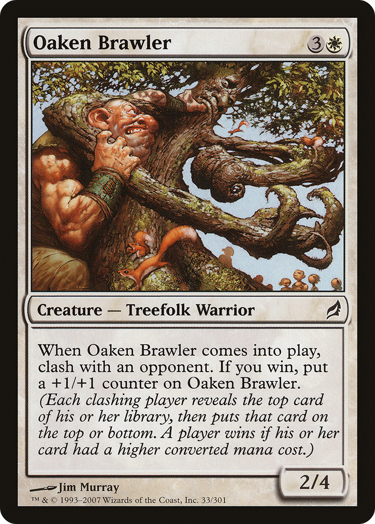 Oaken Brawler (033) - Lorwyn