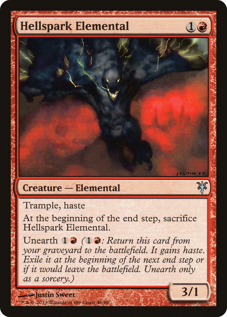 Hellspark Elemental (046) - Duel Decks: Sorin vs. Tibalt