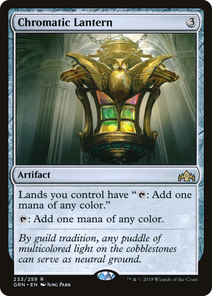 Chromatic Lantern (233) Foil - Guilds of Ravnica
