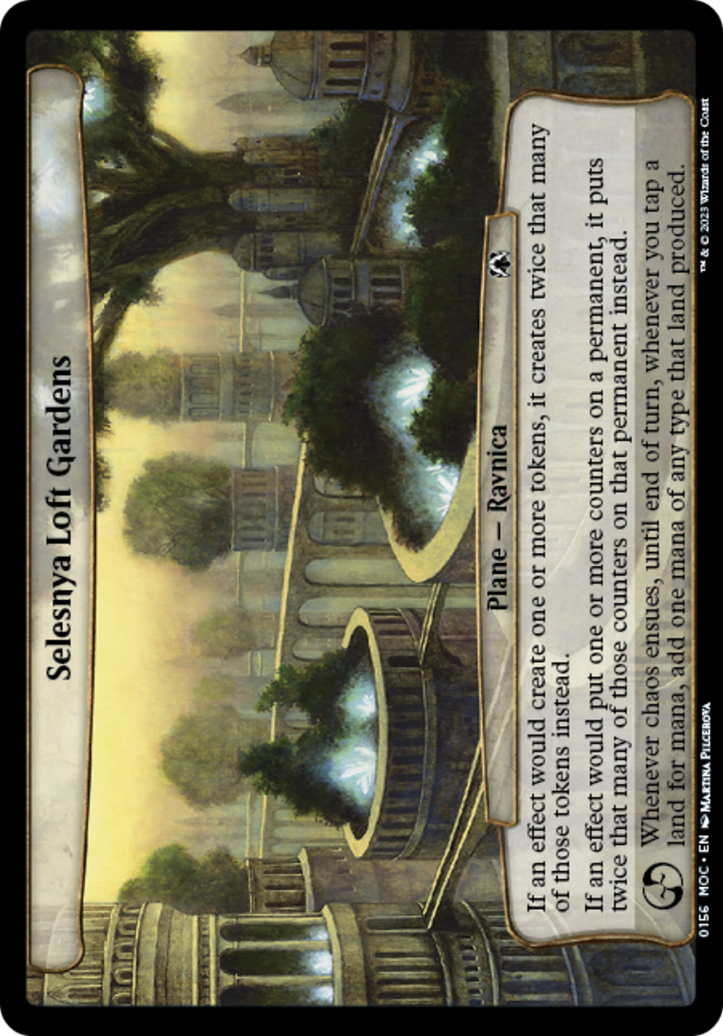 Selesnya Loft Gardens (156) - March of the Machine Commander