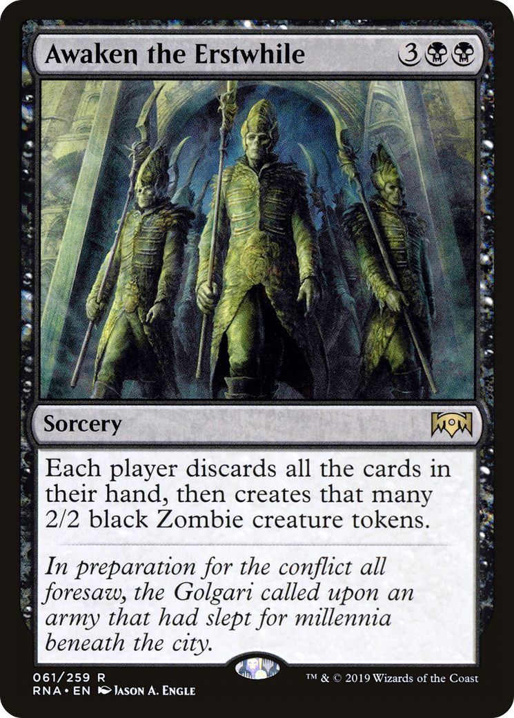 Awaken the Erstwhile [Ravnica Allegiance] | Silver Goblin