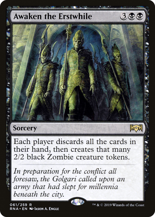 Awaken the Erstwhile (061) - Ravnica Allegiance