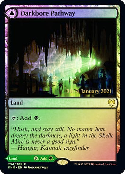 Darkbore Pathway // Slitherbore Pathway (254s) Foil - Kaldheim Promos