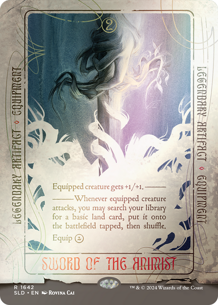 Sword of the Animist (1642) Foil - Secret Lair Drop